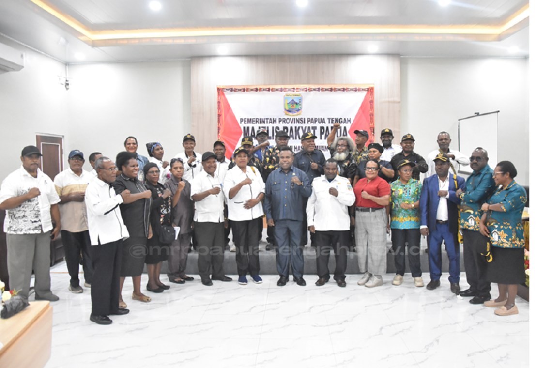 MRP Papua Tengah Soroti Konflik Dogiyai dan Puncak, Dorong Langkah Strategis hingga ke Pemerintah Pusat.